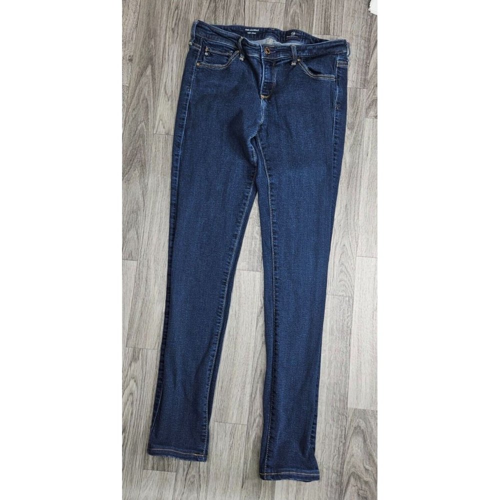 Adriano Goldschmied Women Size 28 Super Skinny Pockets Denim Blue Jeans Leggings